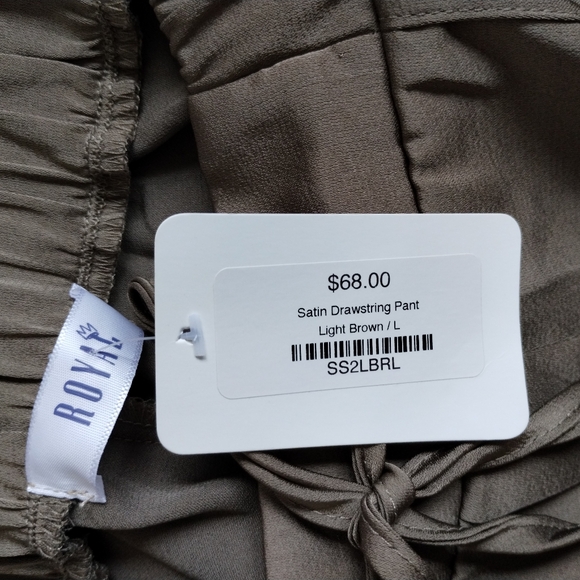 Royal Drawstring Pants Large - Picture 2 of 4